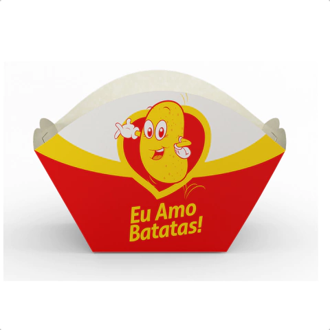 FRITAS Batata Recheada Inglesa - 100 unidades
