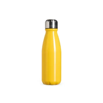 Garrafa Alumínio 550ml Amarela