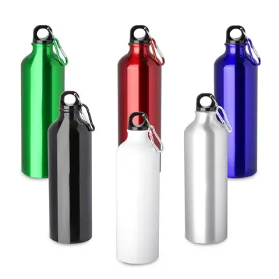 Garrafa aluminio 750ml mosquetão