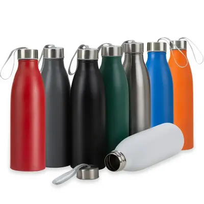 Garrafa de Inox 750ml Com Tampa Rosqueavel