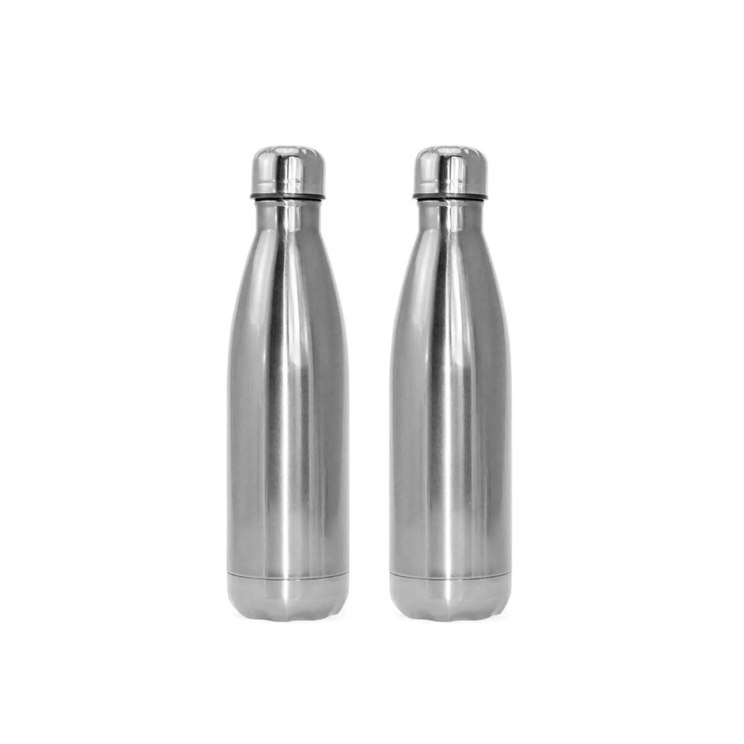 Garrafa De Inox Tampa Redonda 500ml