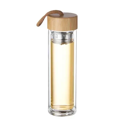 Garrafa de Vidro 360 ml Com Parede Dupla