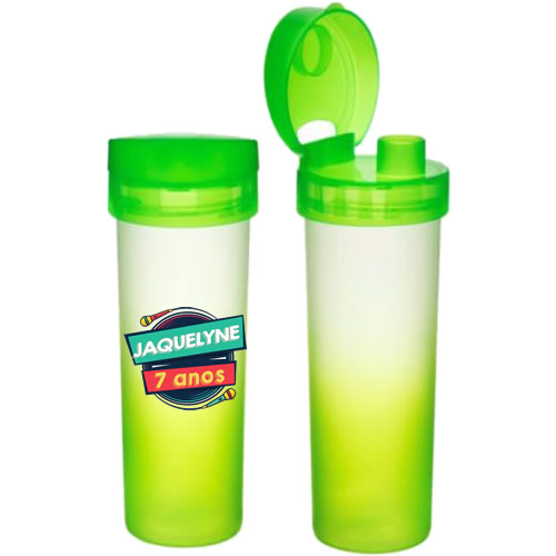 Garrafa Degradê Fantasia Eco 450ml