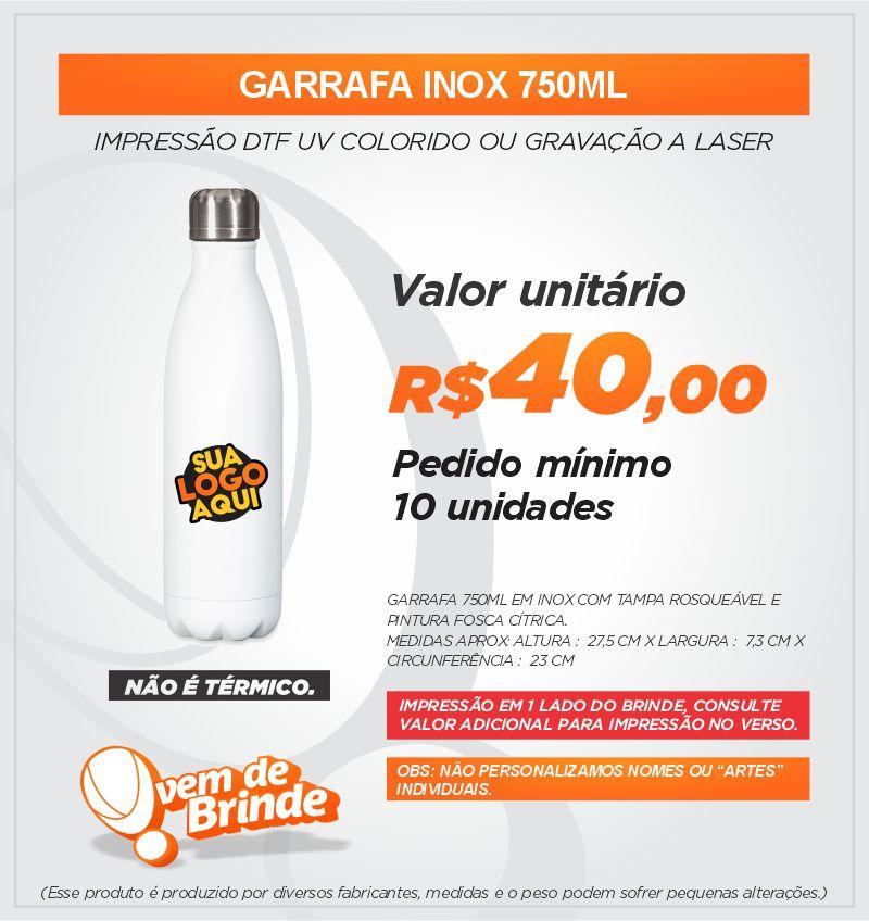 Garrafa Inox 750ML