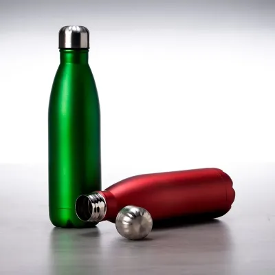 Garrafa Inox 750ml Metalizada