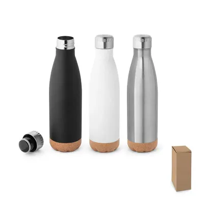 Garrafa Parede Dupla em Aco Inox 560ml