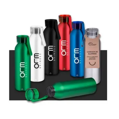 Garrafa Personalizada de Aluminio Reciclavel