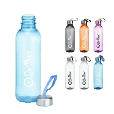 Garrafa Plástica 650ml: várias cores