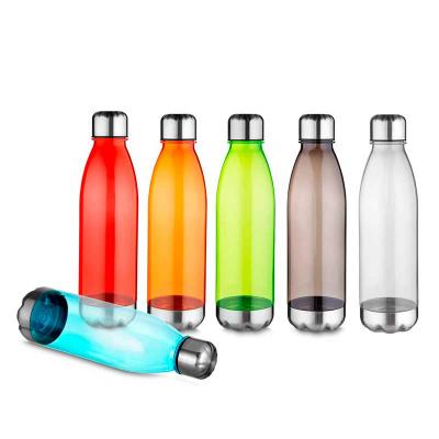 Garrafa Plastica de 700ml Com Metal
