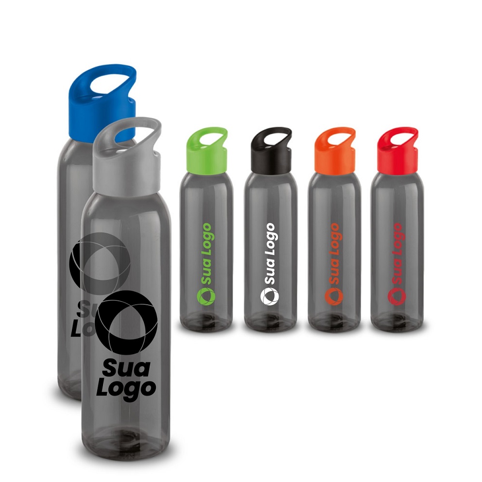 Garrafa Plástica Personalizada 630 ml com Alça