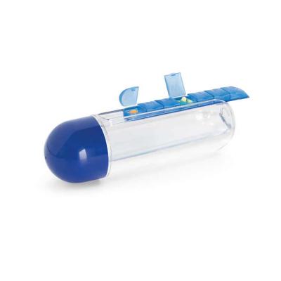 Garrafa porta comprimidos 740 ml - azul