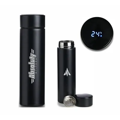 Garrafa Termica 400ml Com Display Led