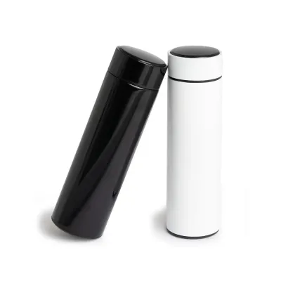 Garrafa Termica 400ml Com Display Led