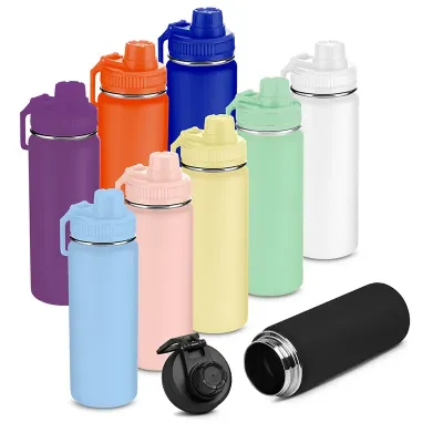 Garrafa térmica 570ml: várias cores