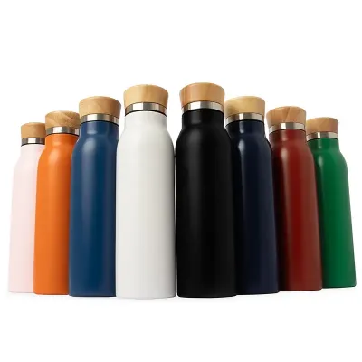 Garrafa térmica 600 ml, em várias cores