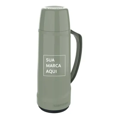 Garrafa Termica Cristal 1l Fig Green