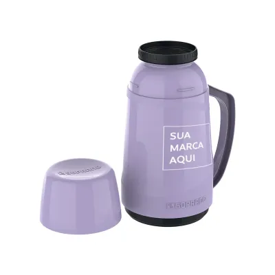 Garrafa Termica Cristal 500ml Lavender Lilas