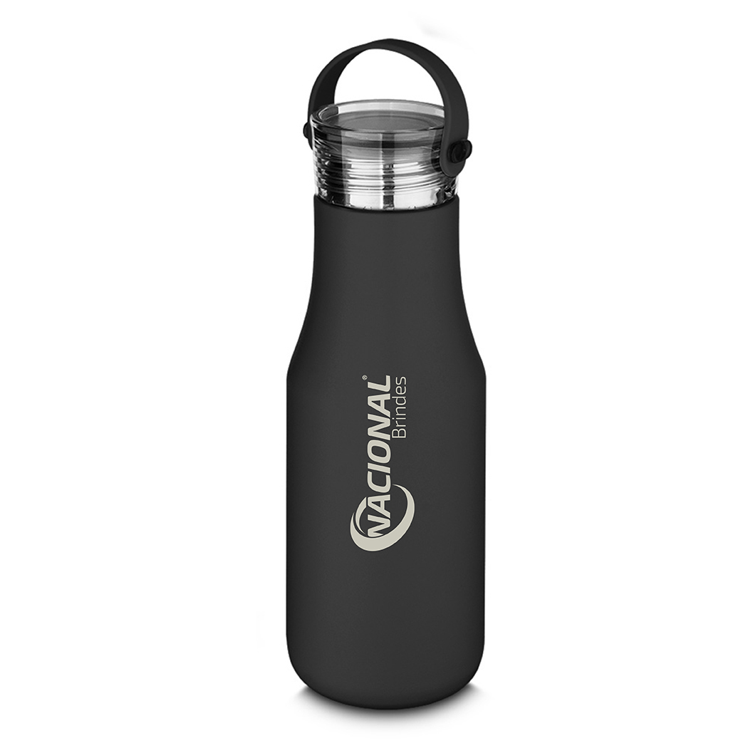 Garrafa Térmica De 500ml Com Alça Colorida