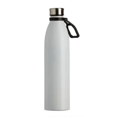 Garrafa Termica de Inox Personalizada Branca