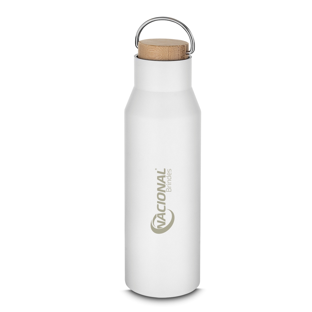 Garrafa Térmica Em Aço Inox 600ml