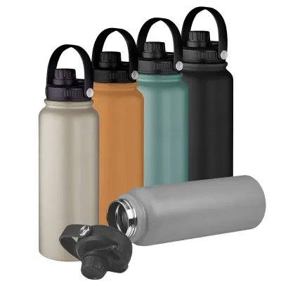 Garrafa térmica em aço inox com parede dupla