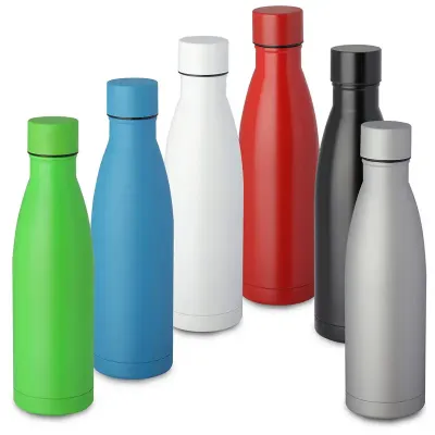 Garrafa térmica em aço inox - várias cores