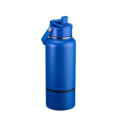 Garrafa Termica Inox 700ml Com Alca e Canudo