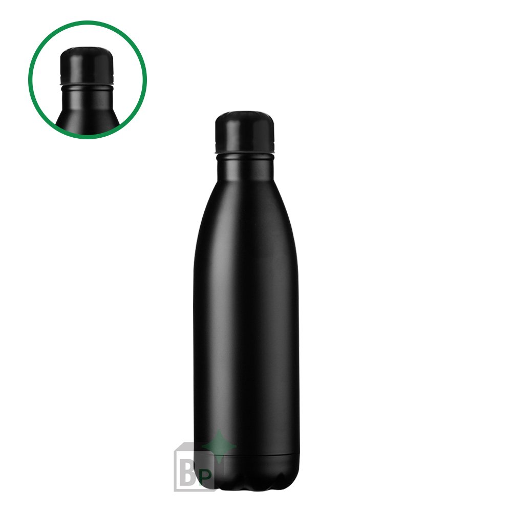 Garrafa Térmica Inox 750ml Preto Personalizado