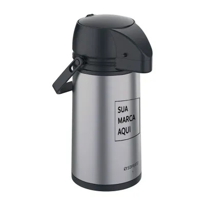 Garrafa Termica Inox Single 1 9l Fig Preta