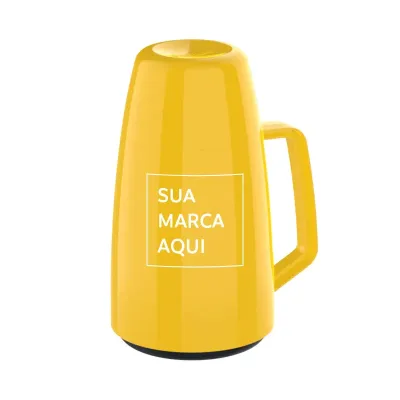 Garrafa Térmica Lótus 500ml Amarelo