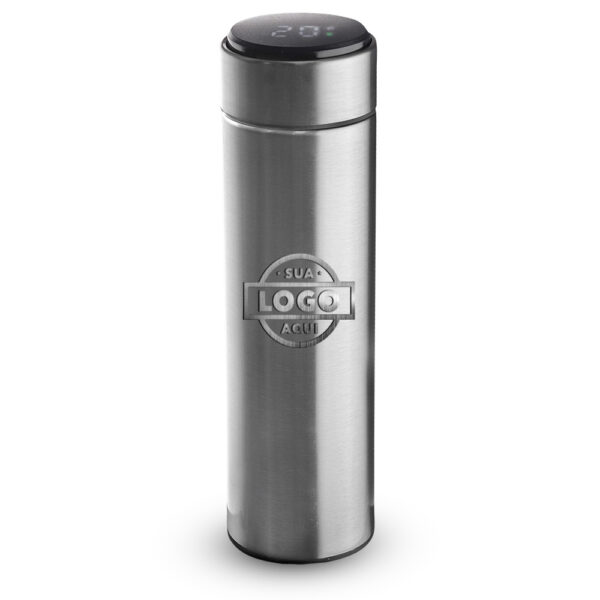 Garrafa Térmica Personalizada Com Termostato 500ml