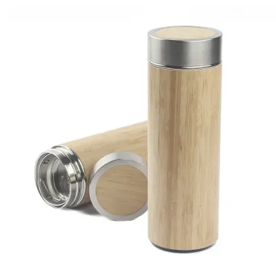 Garrafa térmica personalizada em aço inox com parede dupla isolada a vácuo