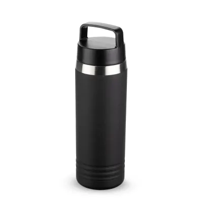 Garrafa térmica preta 700 ml