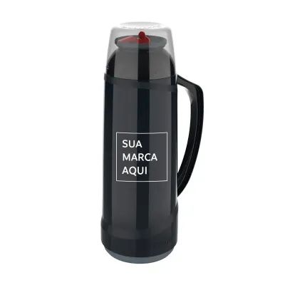 Garrafa Térmica Preta
