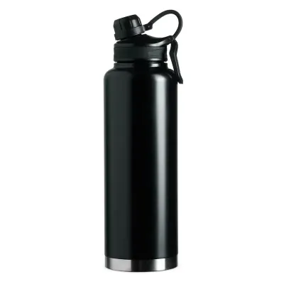 Garrafa térmica preta
