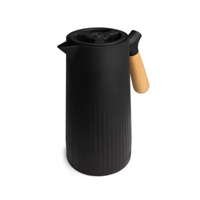 Garrafa Termica Preto 1 Litro Personalizada