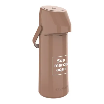 Garrafa Térmica Rubi 1L Mocca