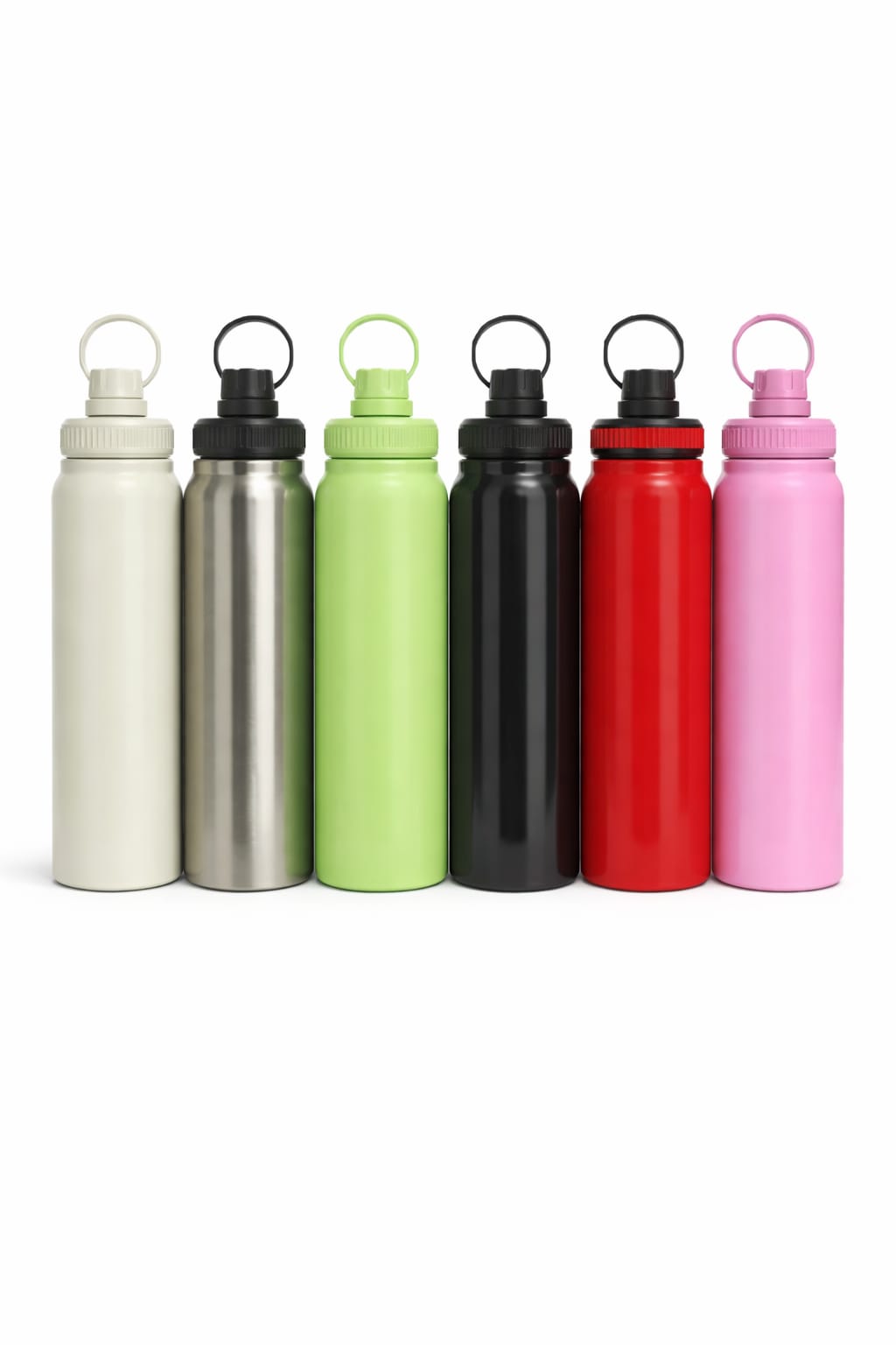 Garrafa Térmica Sport 850ml Aço Inox Tampa Flip e Canudo