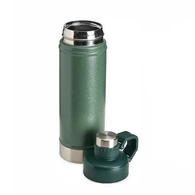 Garrafa térmica verde