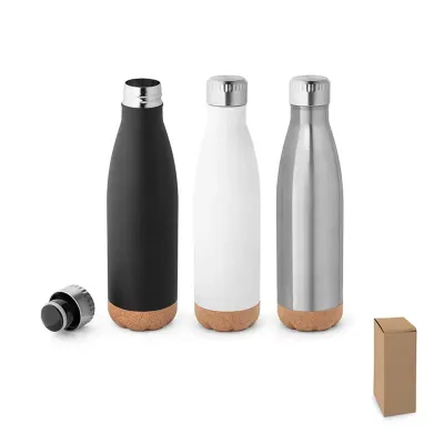 Garrafa Termico Inox e Cortica Personalizado