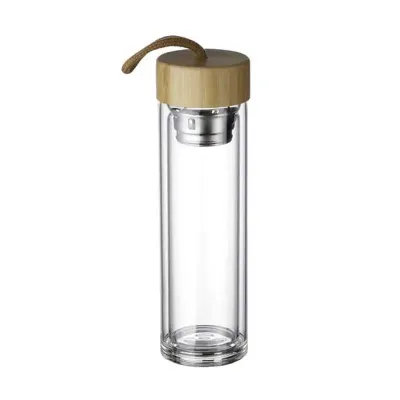 Garrafa Vidro Duplo 360ml