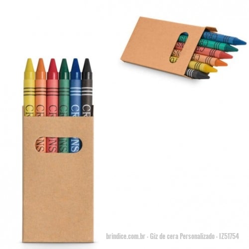 Giz De Cera Personalizado