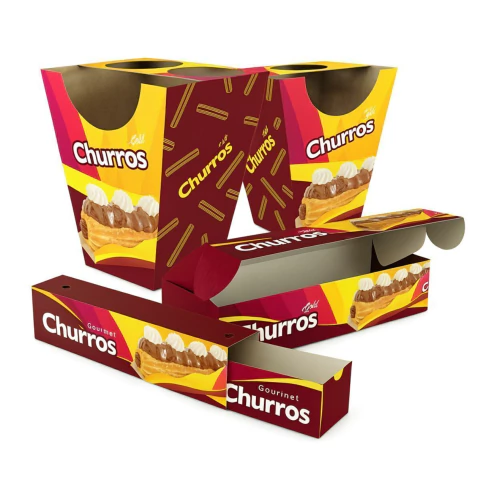 GOLD Churros Todos os Modelos - 100 Undades