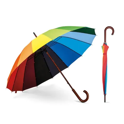 Guarda chuva arco íris