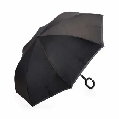 Guarda-chuva invertido preto