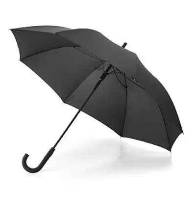 Guarda Chuva Poliester 190t Varetas em Fibra de Vidro e Pega Revestida a Borracha a Prova de Vento Abertura Automatica
