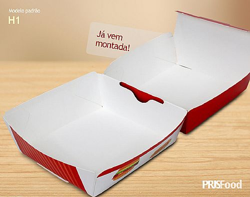 Embalagem para Hamburguer / Lanche — foto 2