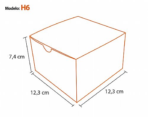 Embalagem para Lanche e Hamburguer grande - Fácil montagem — foto 4