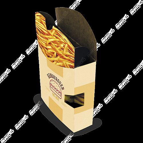 Caixa para Delivery de batata frita Personalizada — foto 2