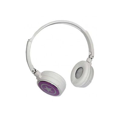Head Phone Personalizado Dobravel Ajustavel e Com Almofada em Varias Opcoes de Cores Entrada p2